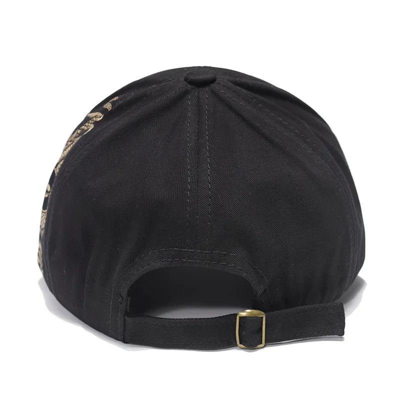 Y2K Dragon Print Baseball Cap