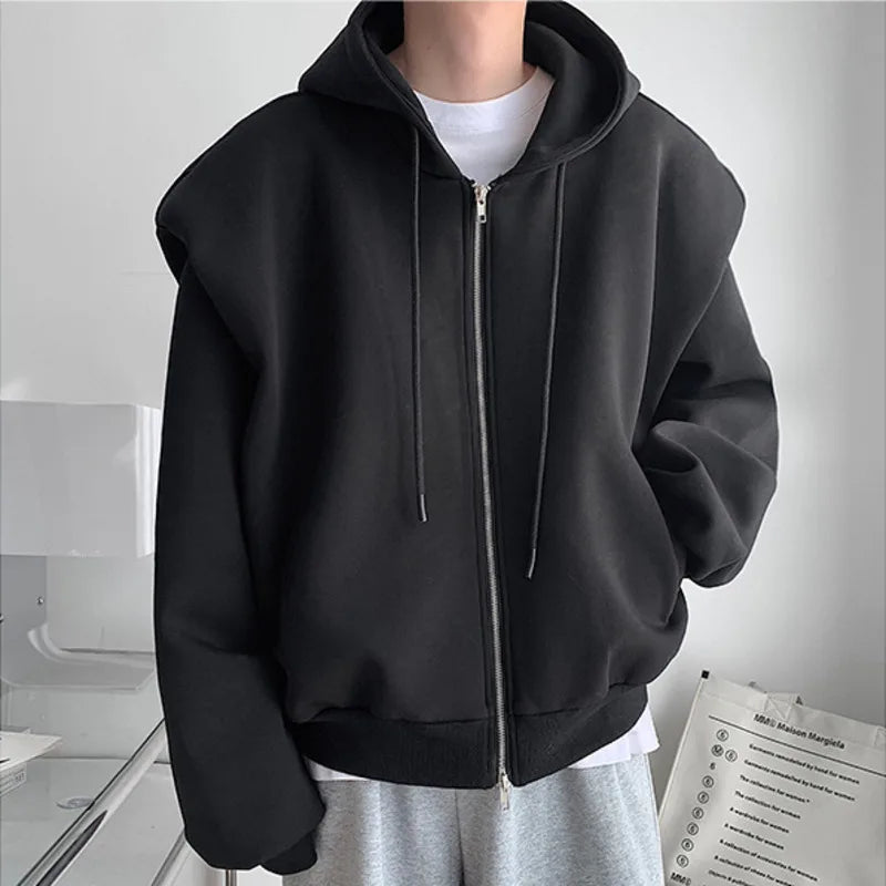 Y2K Essentials Double Zip Up Hoodie