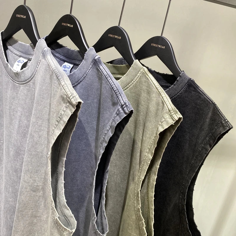 Y2K Essentials Washed Tank Top