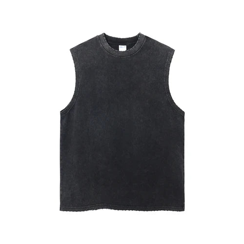 Y2K Essentials Washed Tank Top
