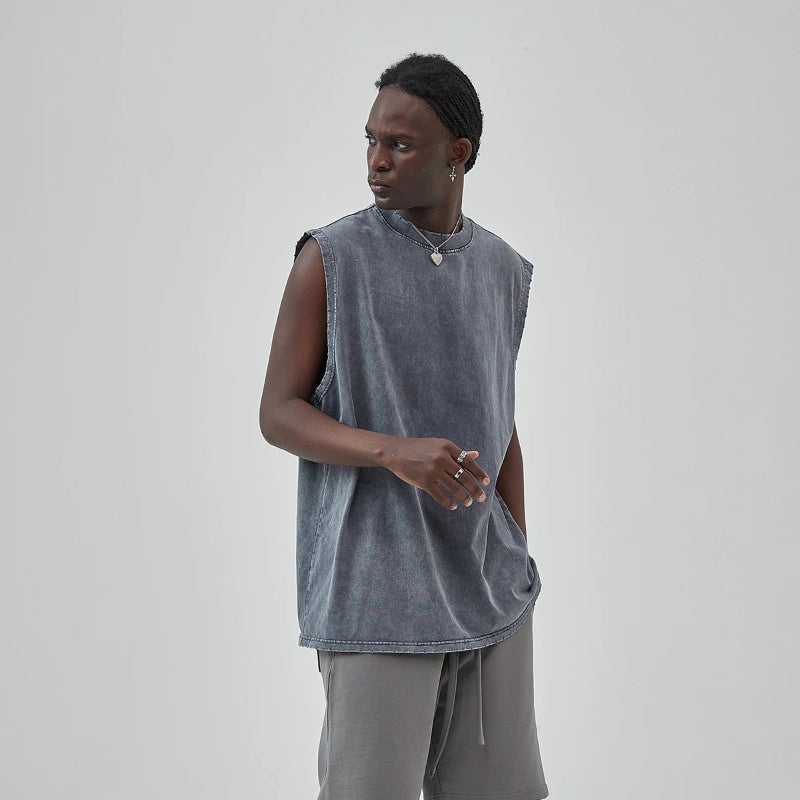 Y2K Essentials Washed Tank Top