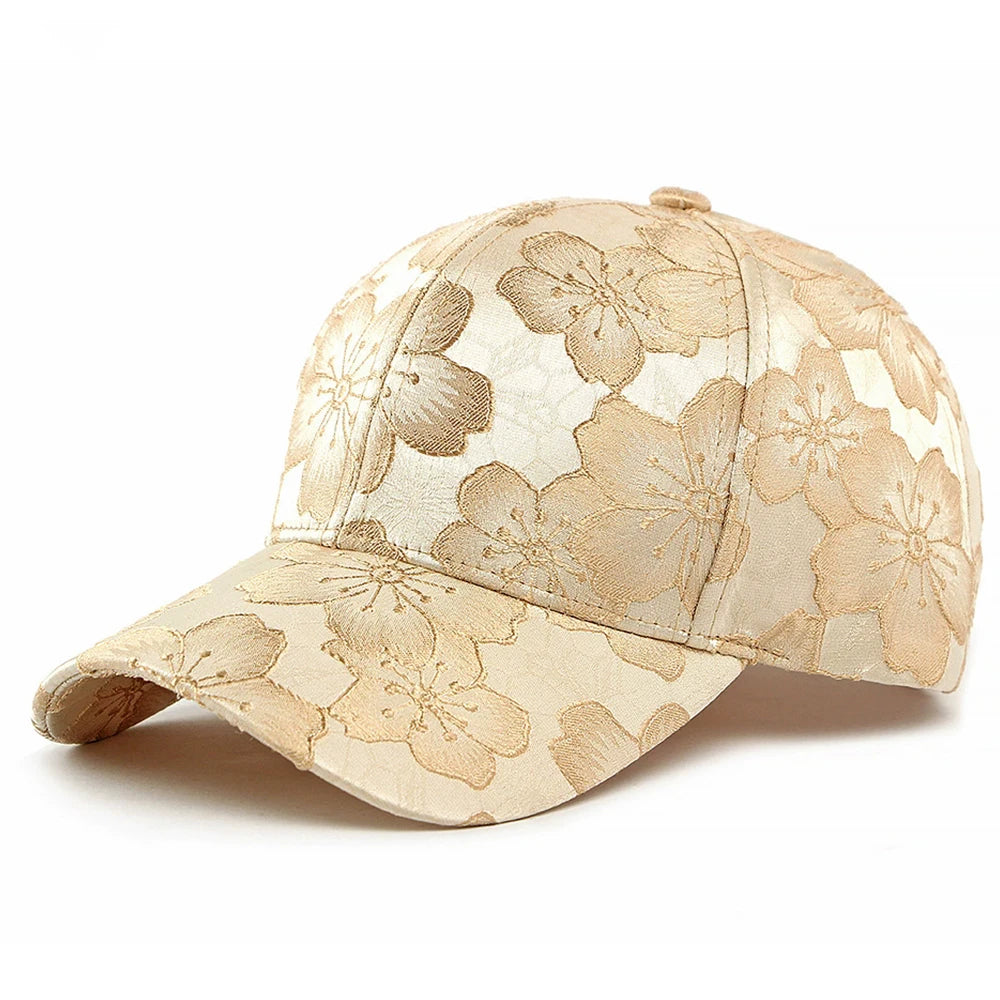Y2K Floral All Over Graphic Baseball Cap