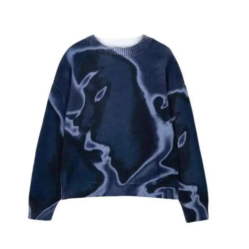 Y2K For The Night Graphic Knit Sweater
