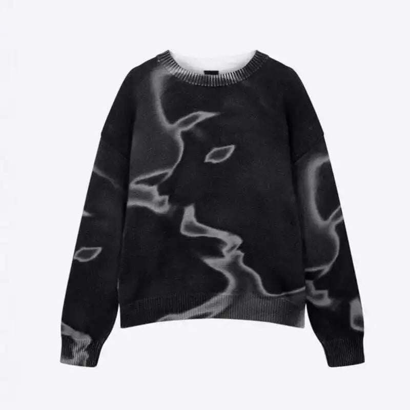 Y2K For The Night Graphic Knit Sweater