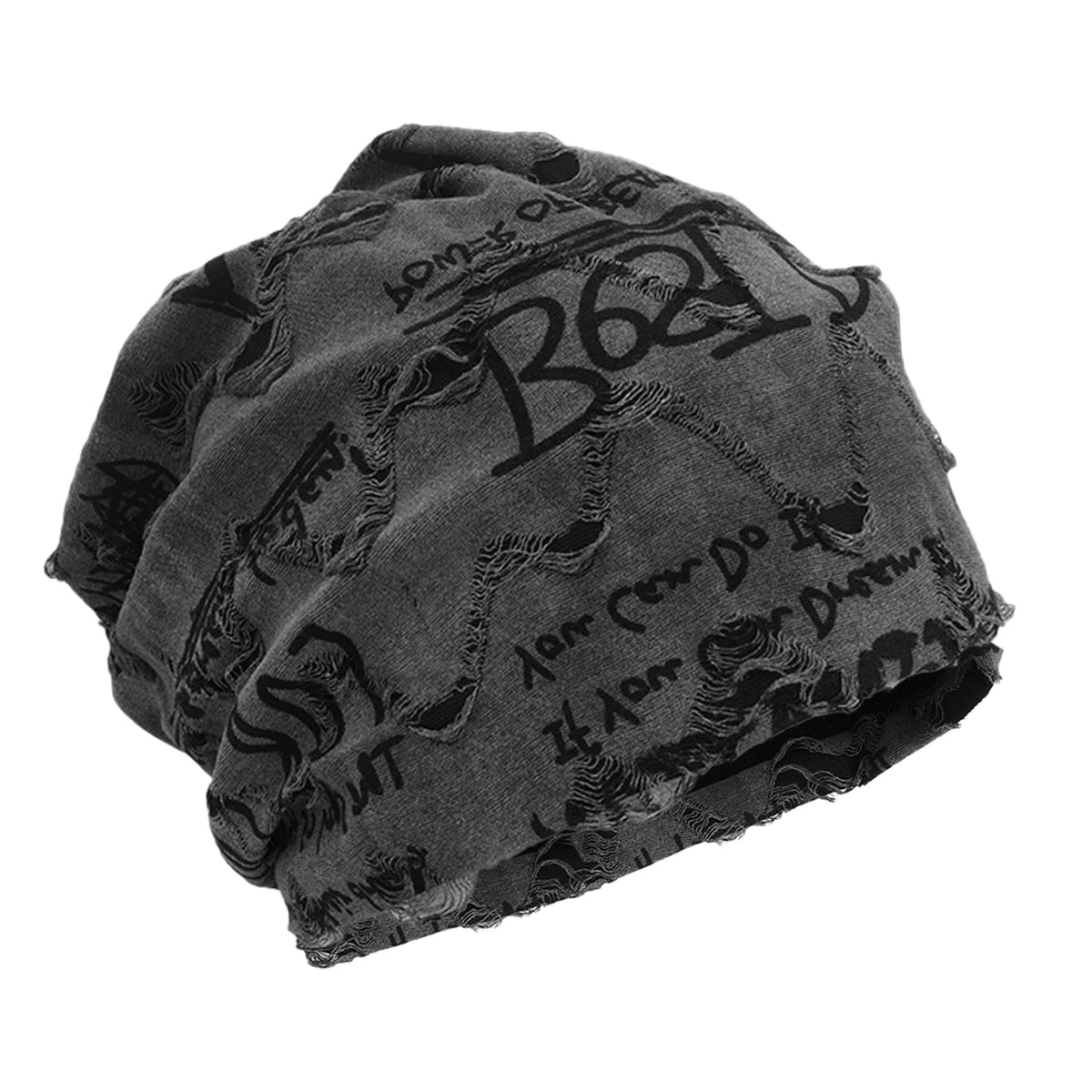 Y2K Graffiti Stall Graphic Beanie