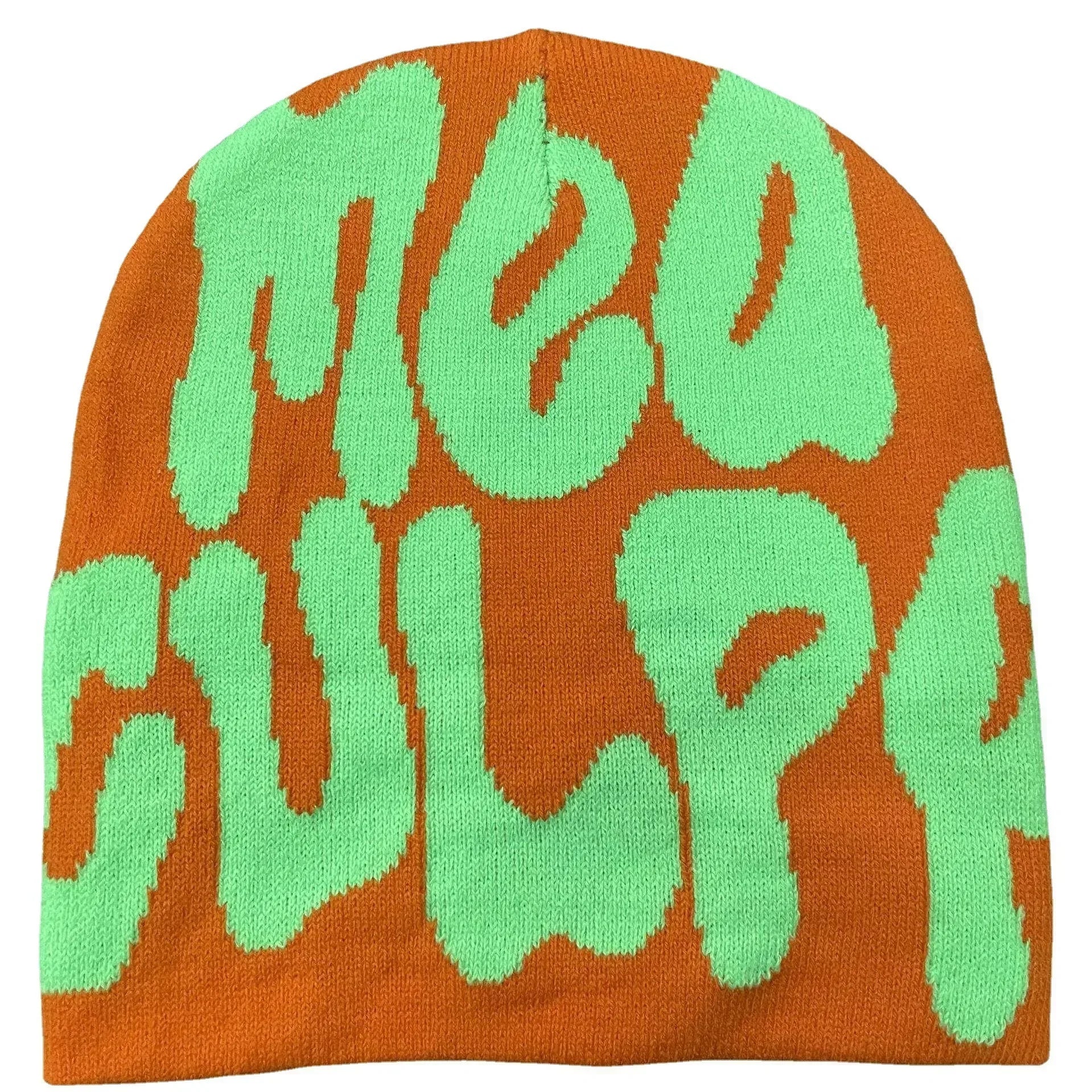 Y2K Graphic Coloured Beanie