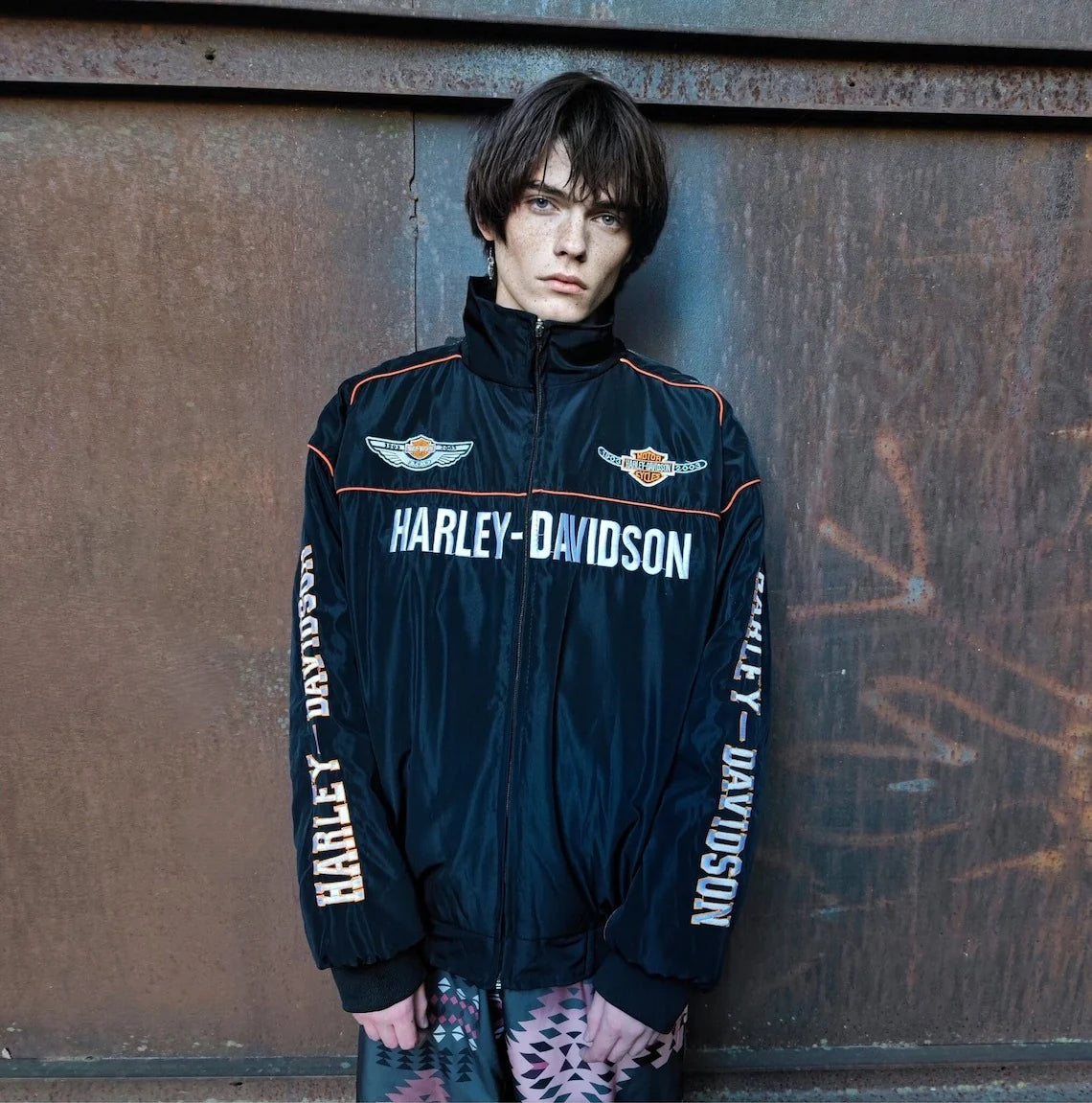 Y2K Harley-Davidson Racing Jacket