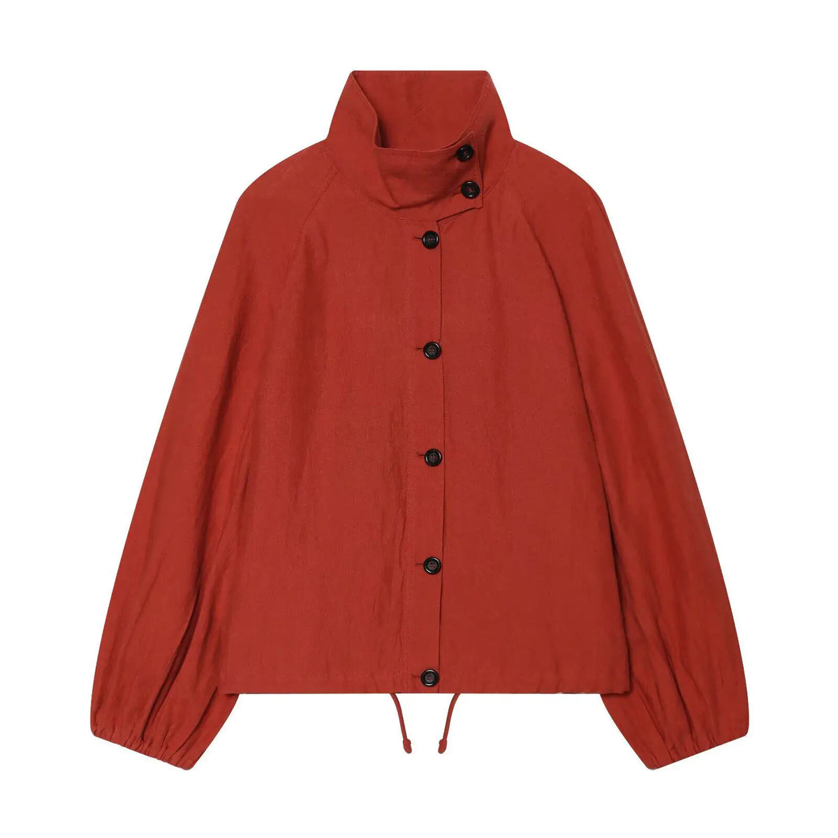 Y2K High Neck Lightweight 90s Style Windbreaker Jacket