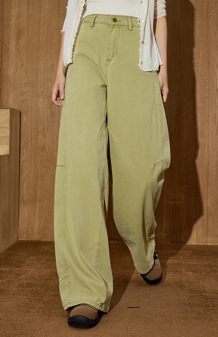 Y2K High Waist Wide Leg Boyfriend Fit Jeans