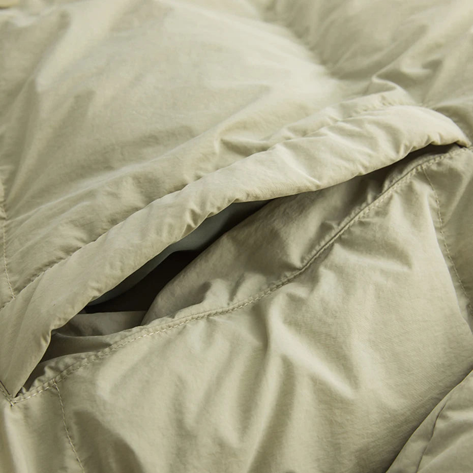 Y2K Hooded Mock Layered Padded Jacket Coat