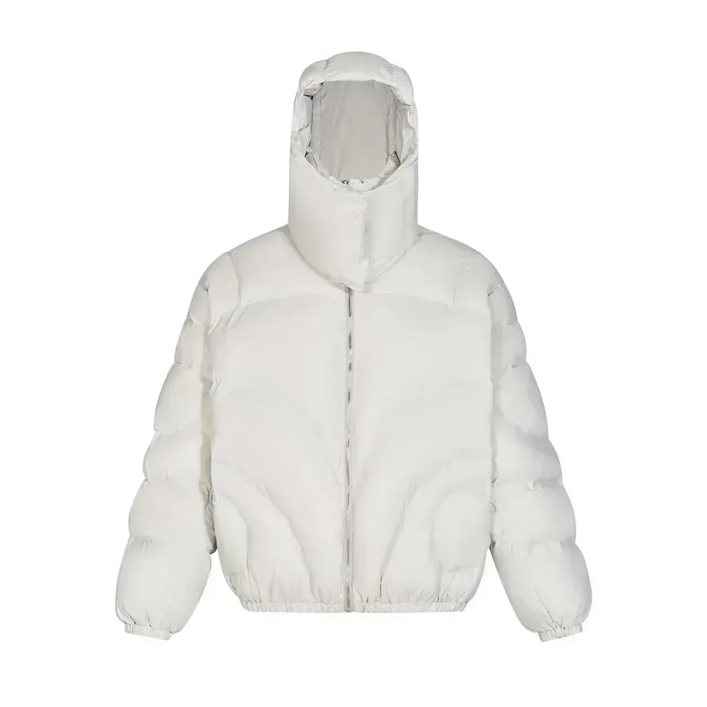 Y2K Hooded Puffer Jacket Coat