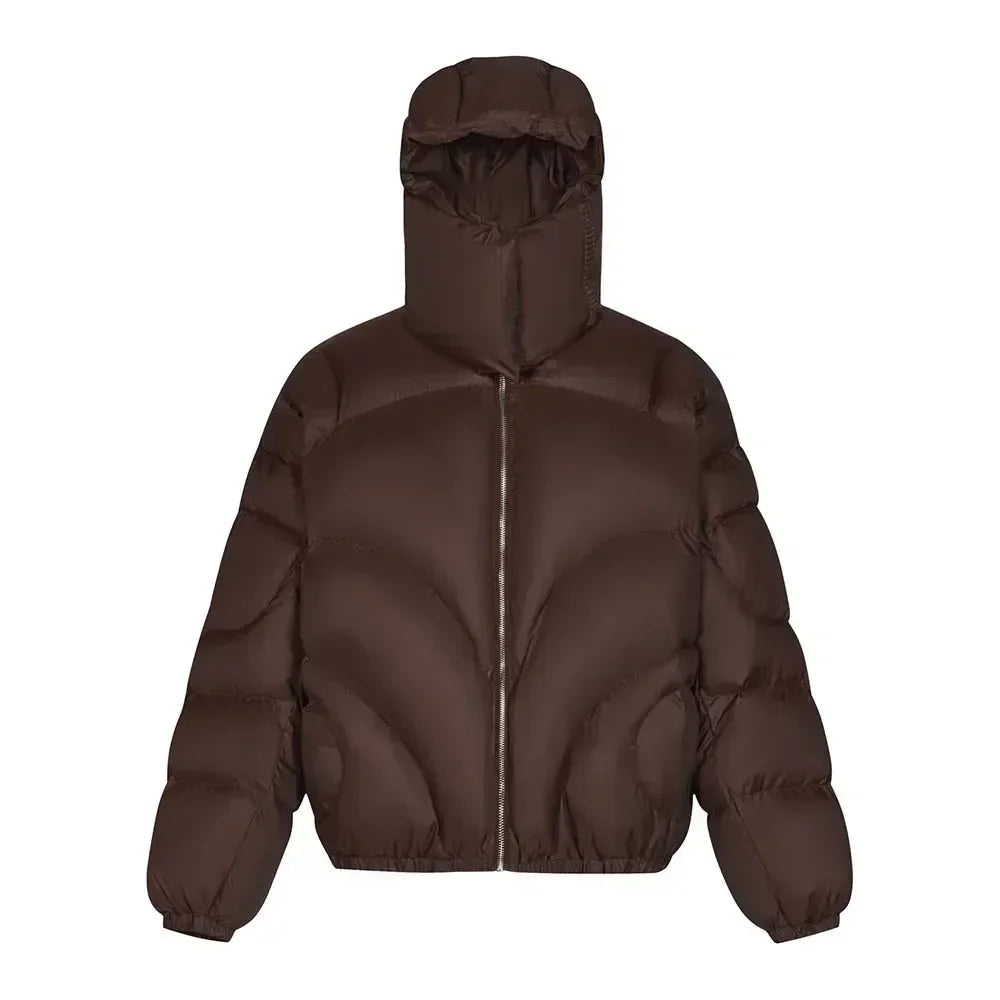 Y2K Hooded Puffer Jacket Coat