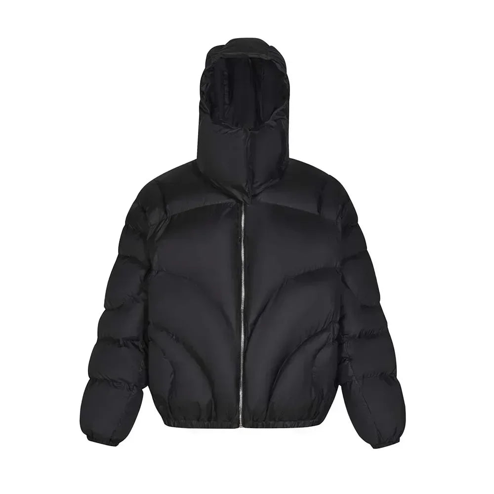 Y2K Hooded Puffer Jacket Coat