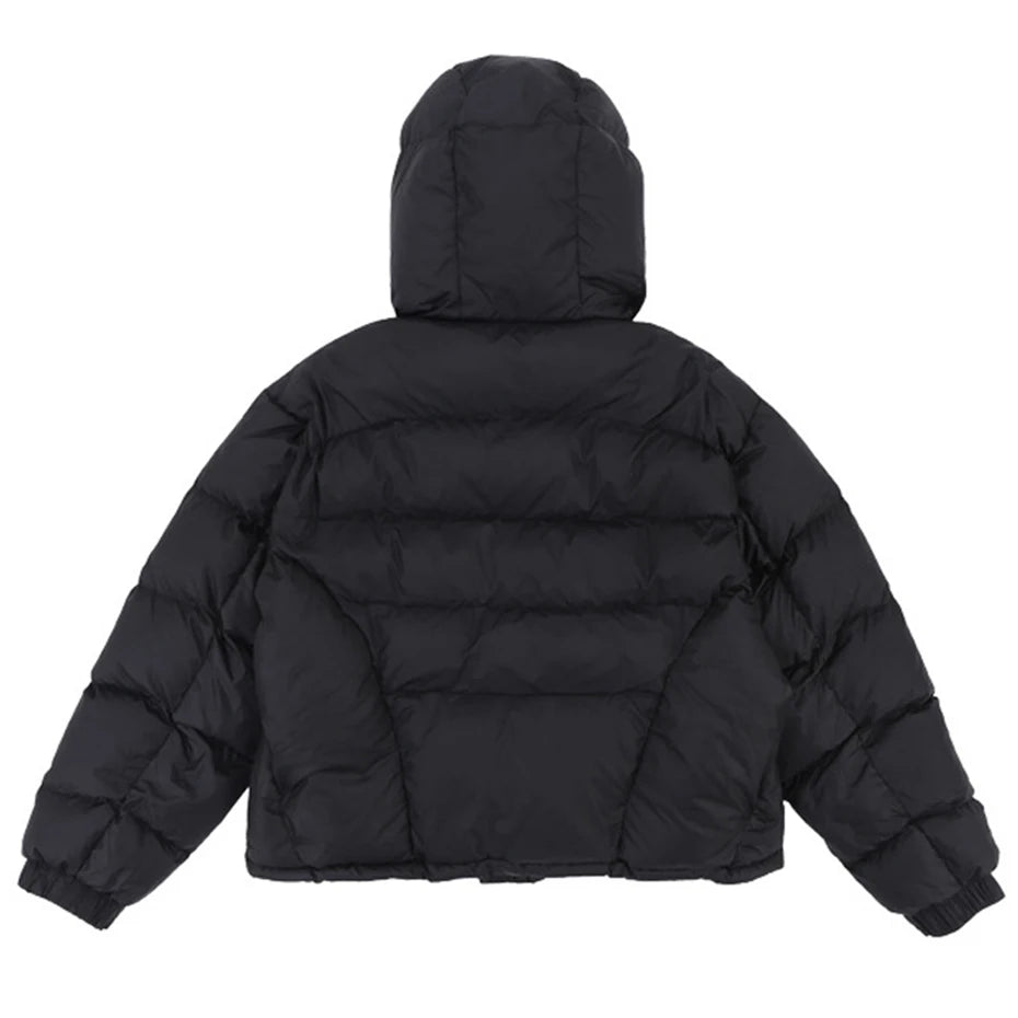 Y2K Hoodie Puffer Jacket Coat