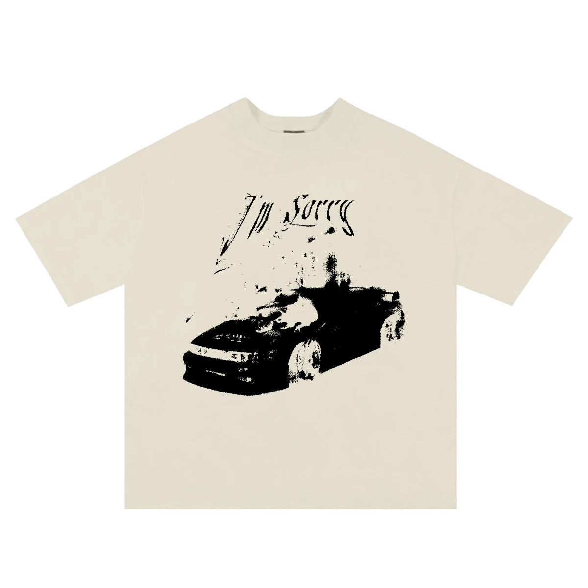 Y2K Im Sorry Racing Graphic T Shirt