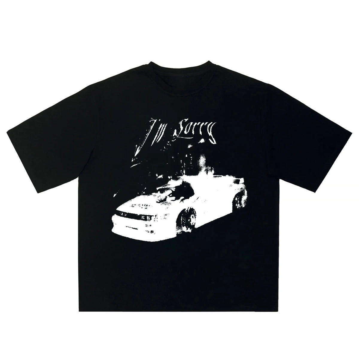 Y2K Im Sorry Racing Graphic T Shirt