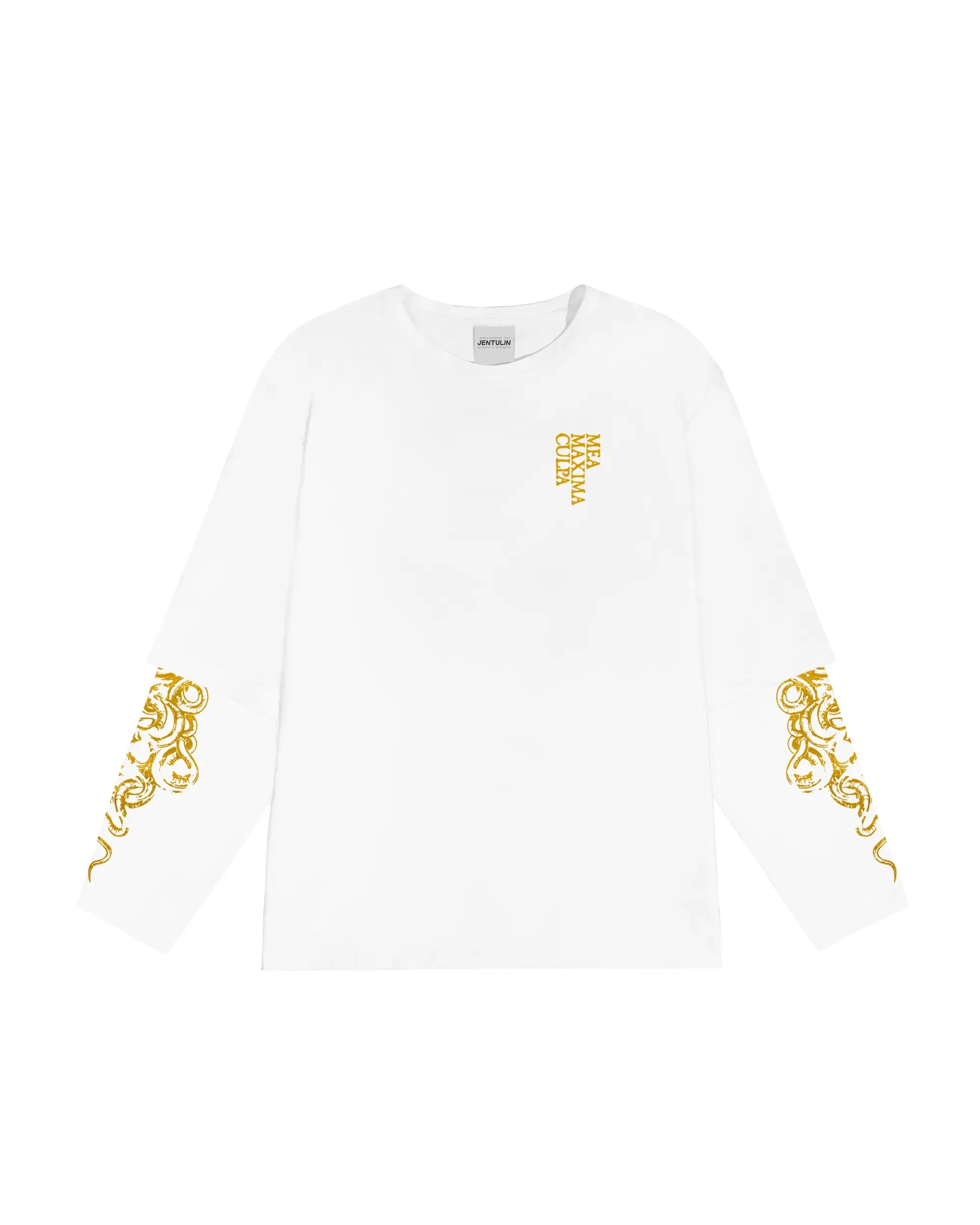 Y2K Immortal Mortis Graphic Mock Long Sleeve Top
