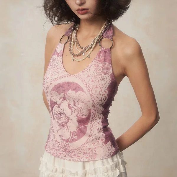 Y2K-Japanese-Grunge-Backless-