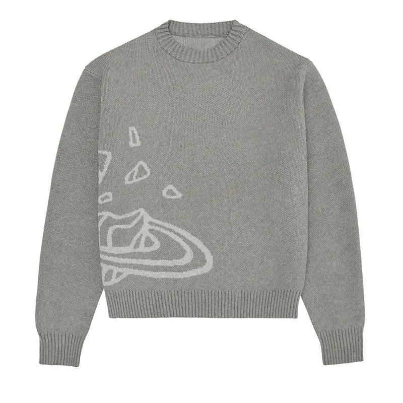 Y2K Knit Planet Sweater
