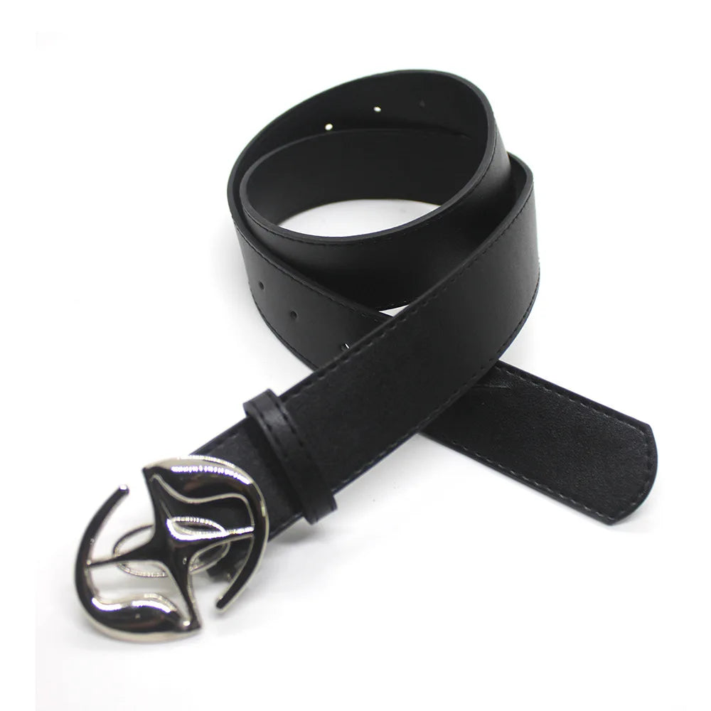 Y2K Korean Cross Punk Buckle Belt