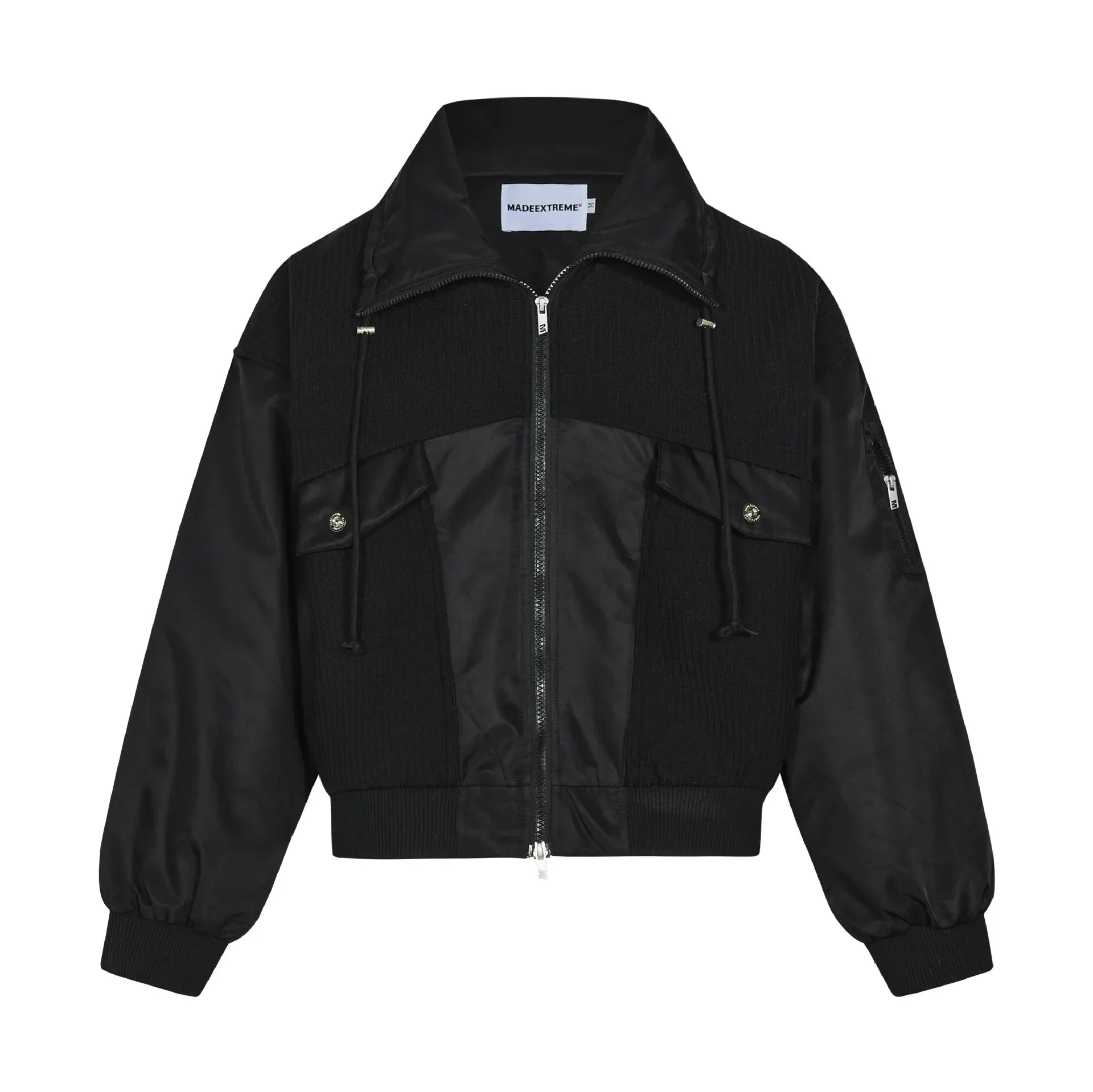 Y2K Large Pocket Bomber Jacket