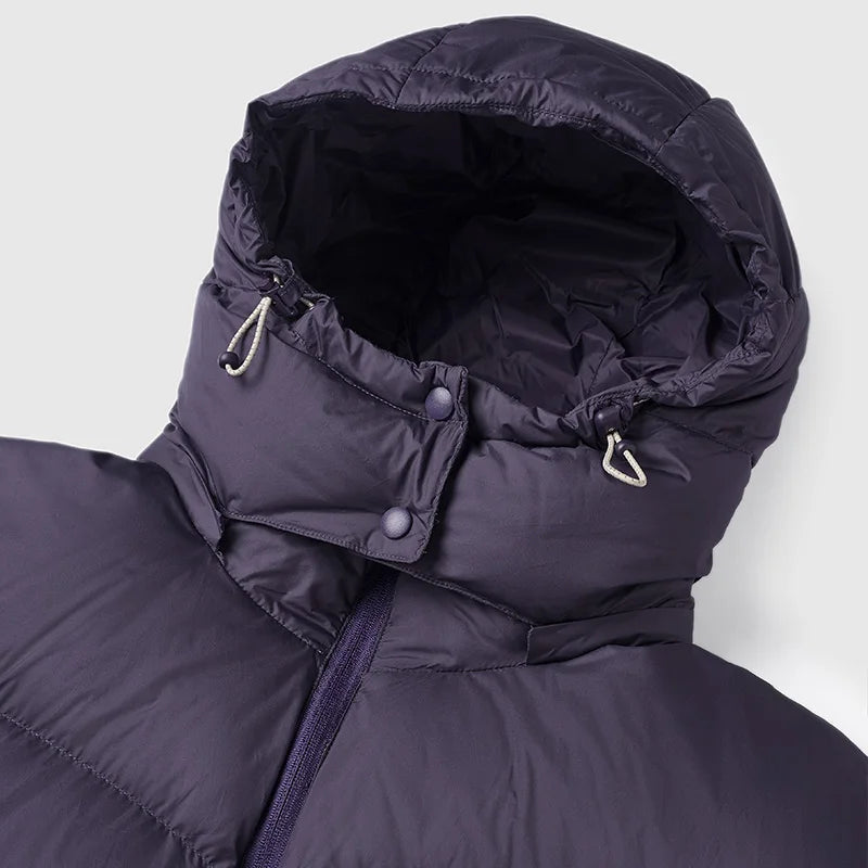 Y2K Lightweight Hooded Puffer Jacket Coat