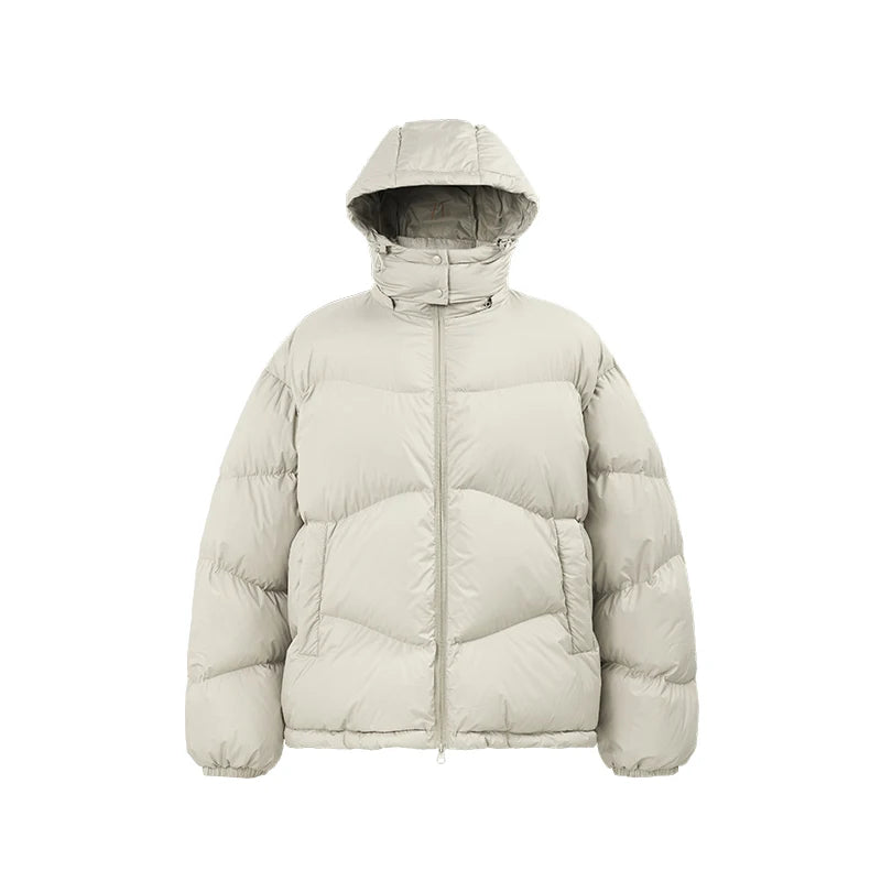 Y2K Lightweight Hooded Puffer Jacket Coat