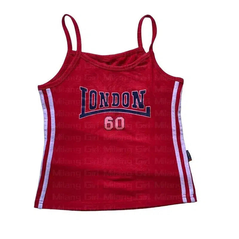 Y2K London Retro Tank Top