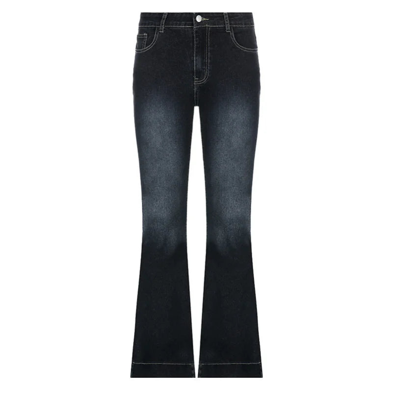 Y2K Low Waist Flared Jeans