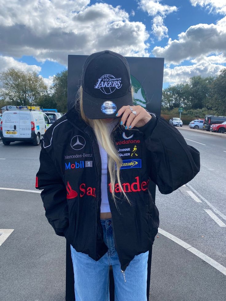 Y2K Mclaren Mercedes F1 Racing Jacket