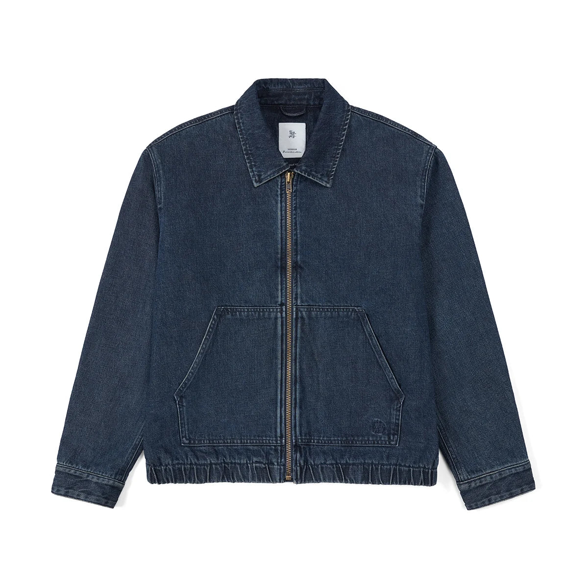 Y2K Mens Washed Denim Jacket