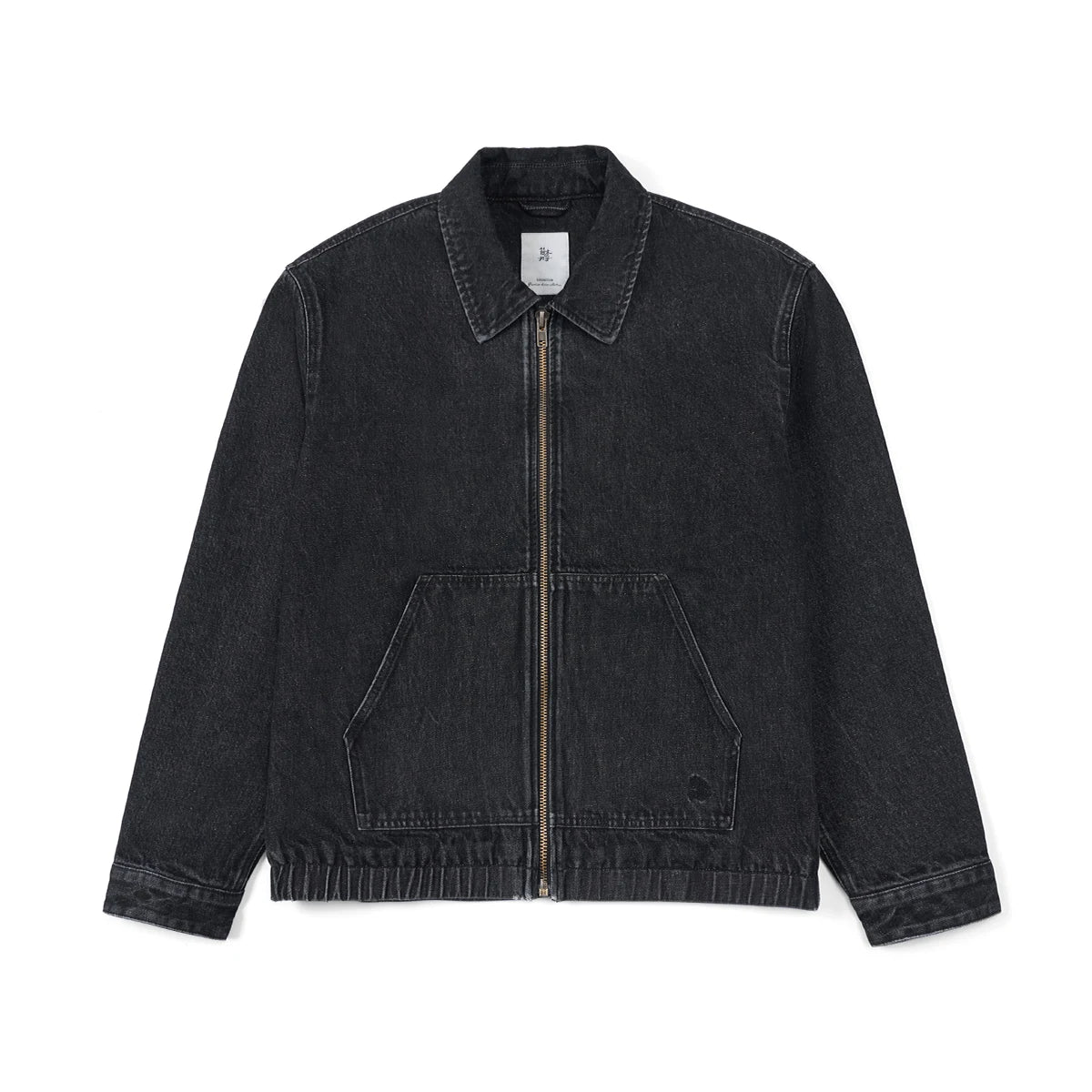 Y2K Mens Washed Denim Jacket