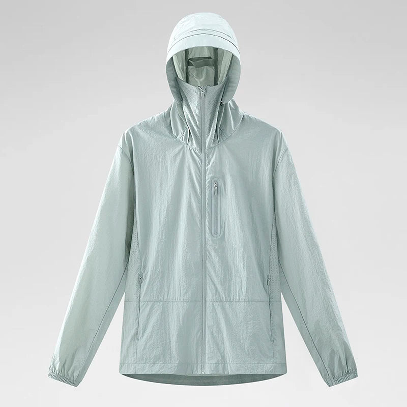 Y2K Mens Waterproof Light Windbreaker Jacket Coat