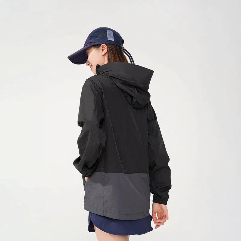 Y2K Mens Waterproof Light Windbreaker Jacket Coat