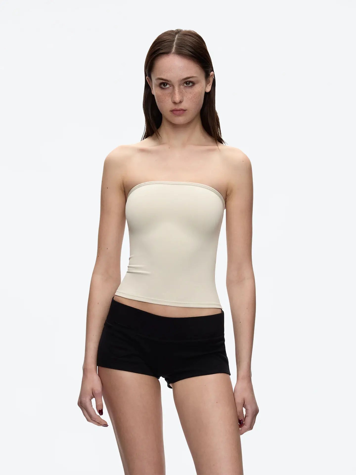 Y2K Minimalist Essentials Bandeau Tube Top