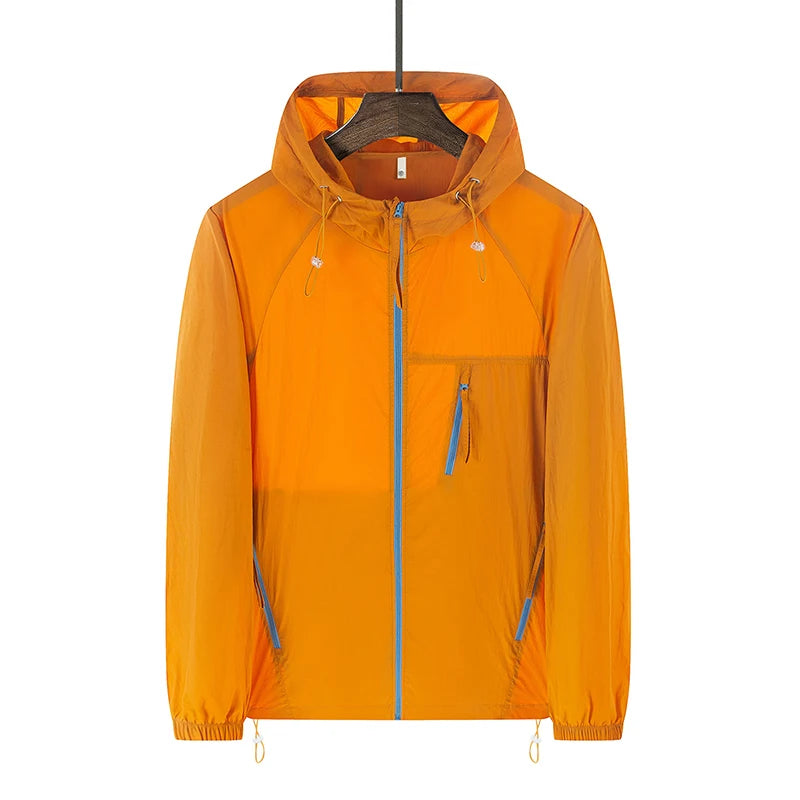 Y2K Multi Zip Lightweight Windbreaker Jacket Coat
