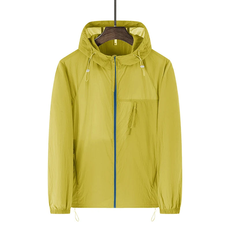 Y2K Multi Zip Lightweight Windbreaker Jacket Coat