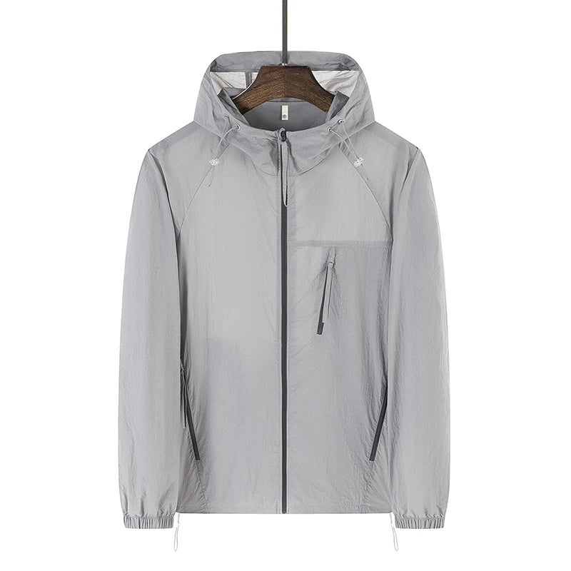 Y2K Multi Zip Lightweight Windbreaker Jacket Coat