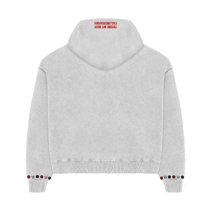 Y2K National Zip Up Hoodie