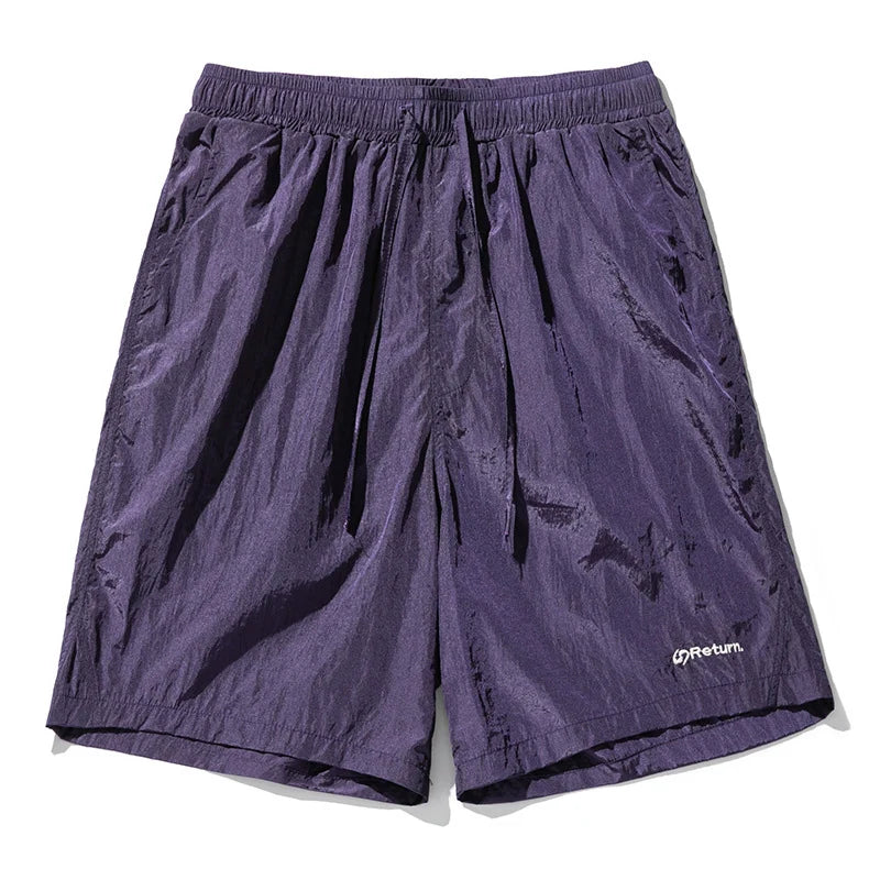 Y2K Nylon Summer Shorts