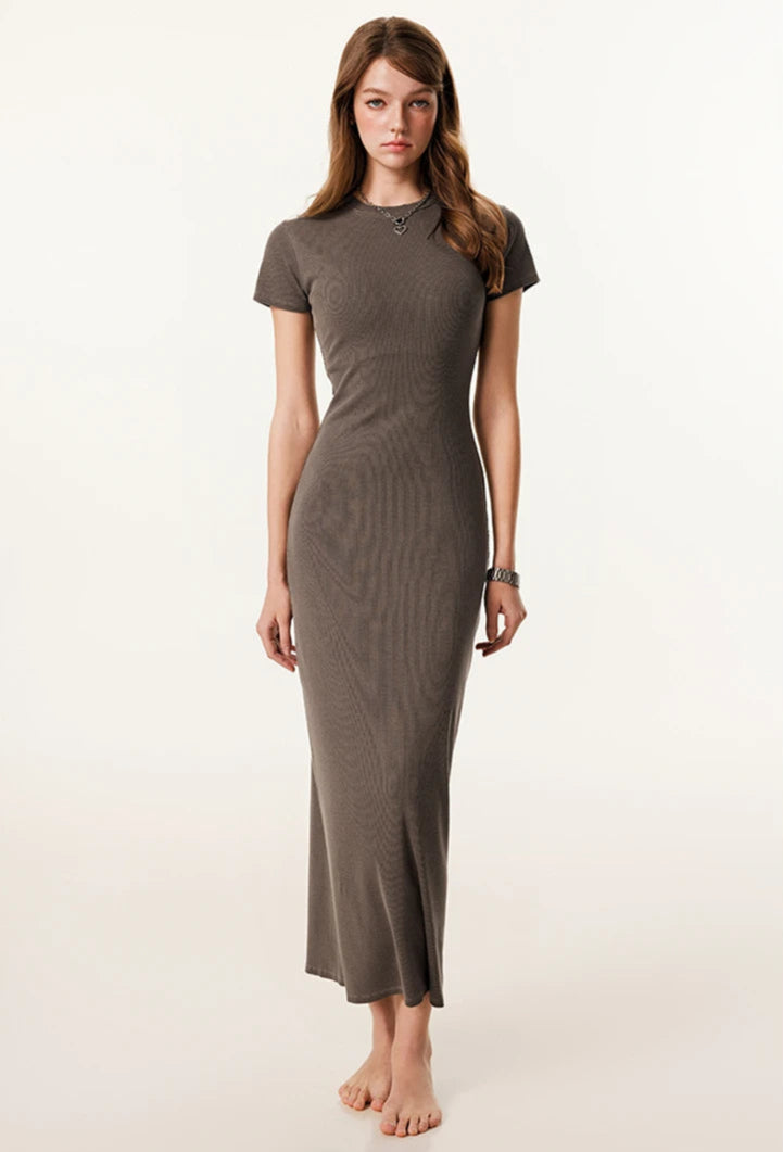 Y2K Origin 275gsm Essentials Midi Dress