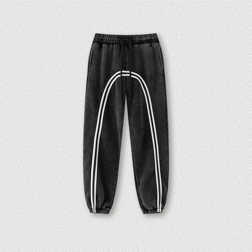 Y2K Origin 332gsm Washed Ribbon Essential Joggers
