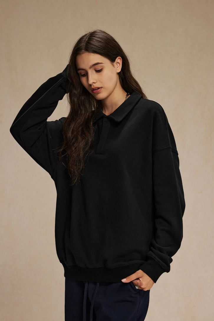 Y2K Origin 340gsm Essentials Collared Jumper