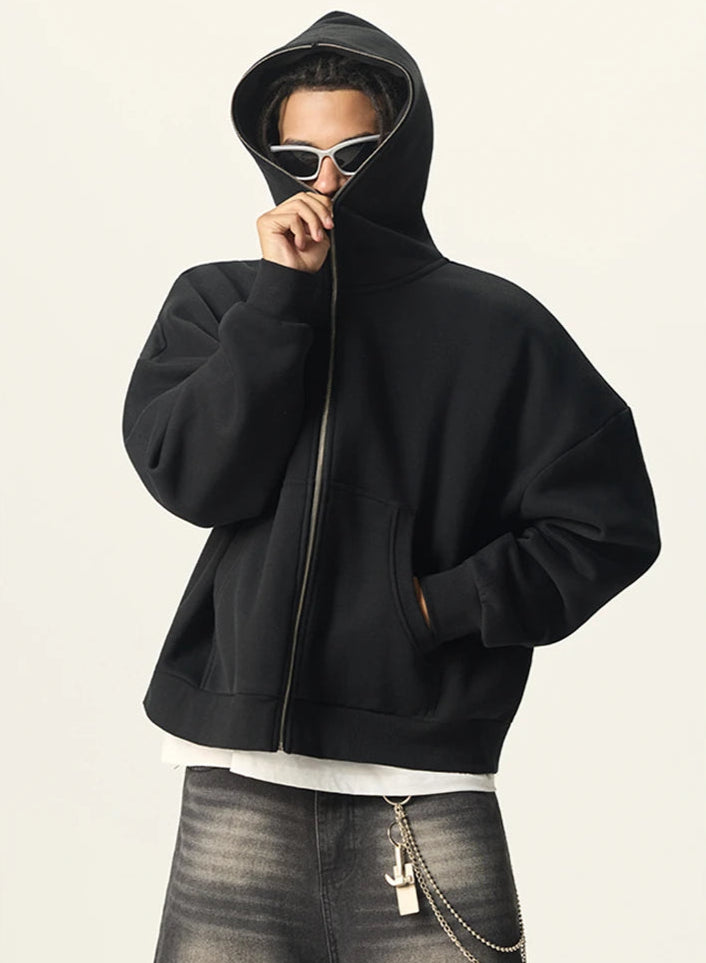 Y2K Origin 350gsm Essentials Full Zip Up Hoodie