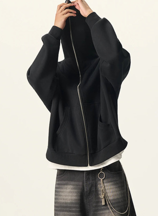 Y2K Origin 350gsm Essentials Full Zip Up Hoodie