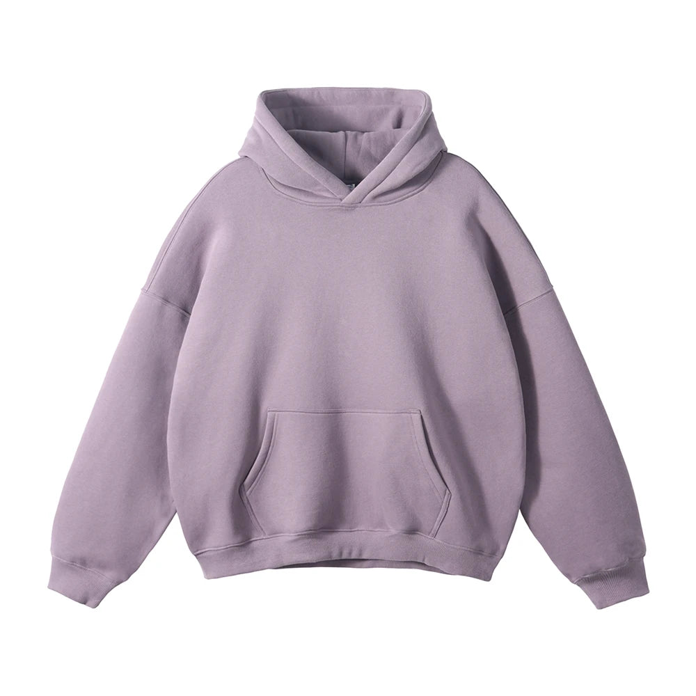 Y2K Origin 350gsm Essentials Plain Baggy Hoodie