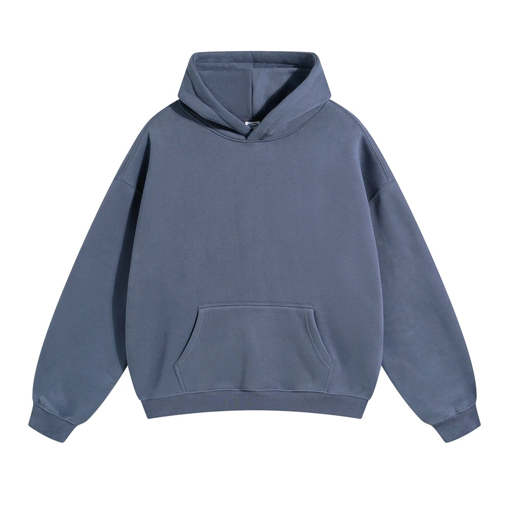 Y2K Origin 350gsm Essentials Plain Baggy Hoodie