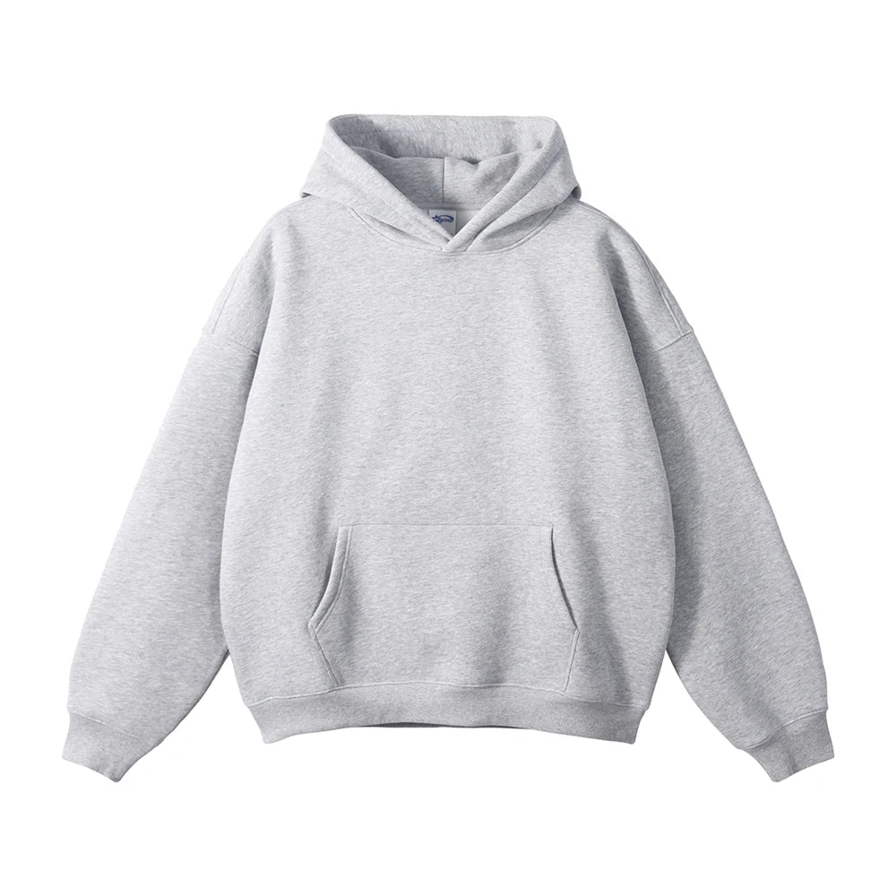 Y2K Origin 350gsm Essentials Plain Baggy Hoodie
