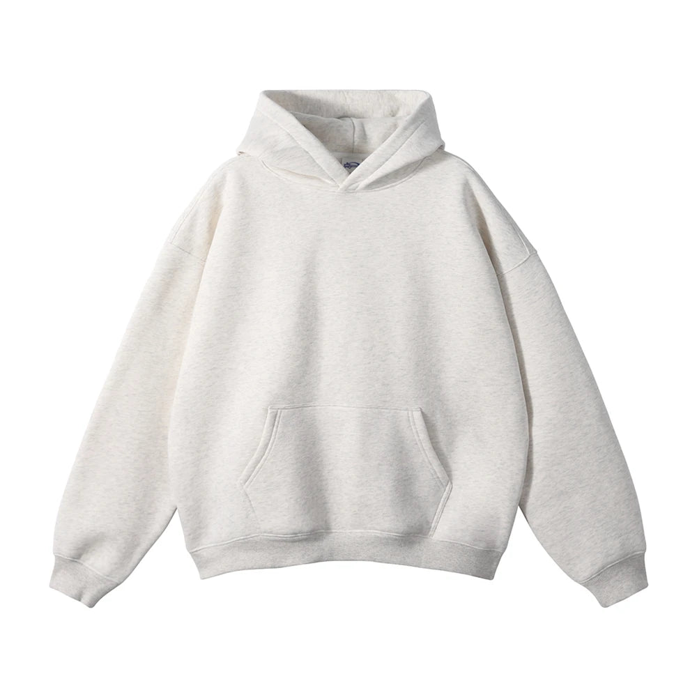 Y2K Origin 350gsm Essentials Plain Baggy Hoodie