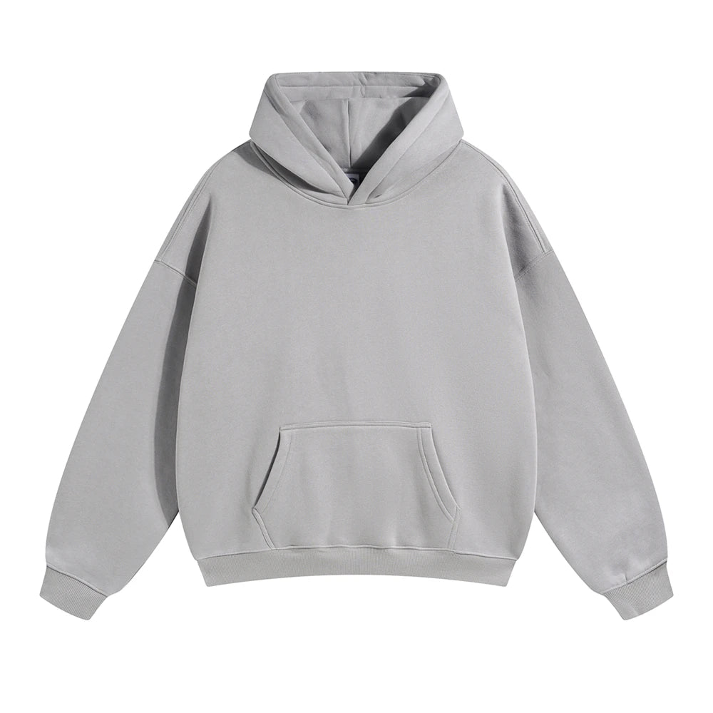 Y2K Origin 350gsm Essentials Plain Baggy Hoodie
